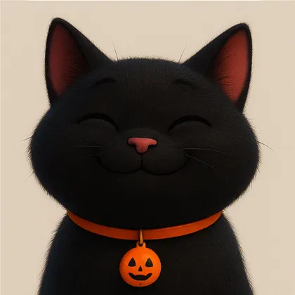 Midnight content with eyes closed